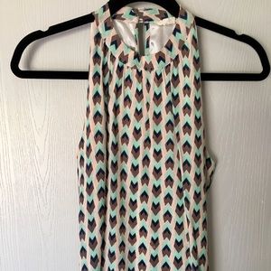 Fab'rik TULLE Geo-Print Halter